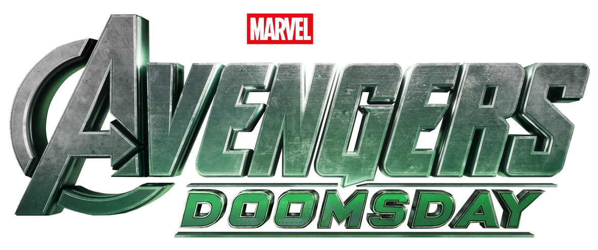 Avengers doomsday logo blanc