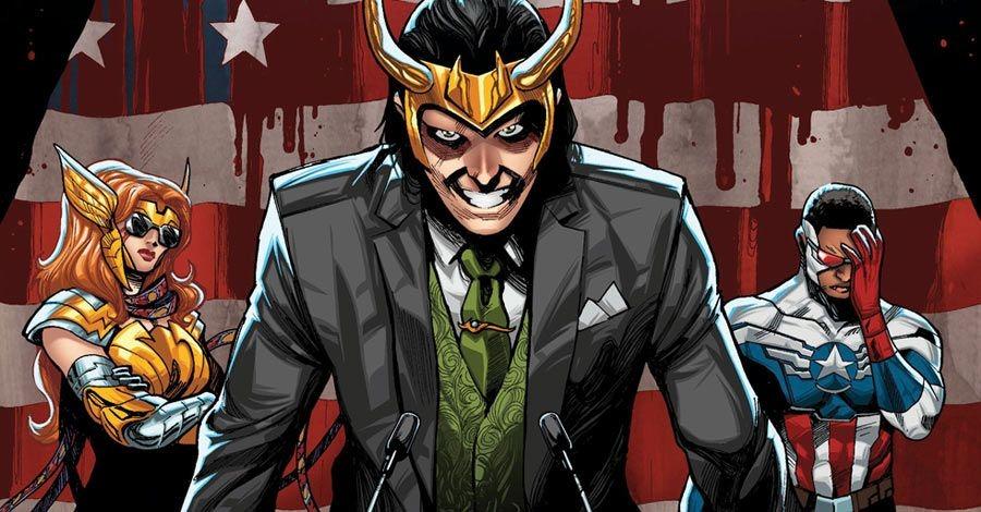 Loki president comics