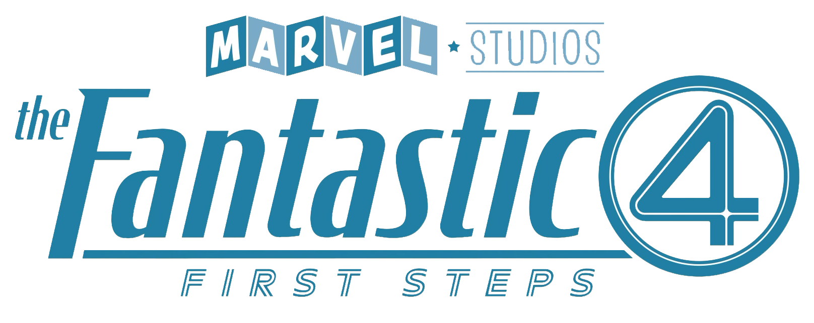 The fantastic four first steps logo 2024